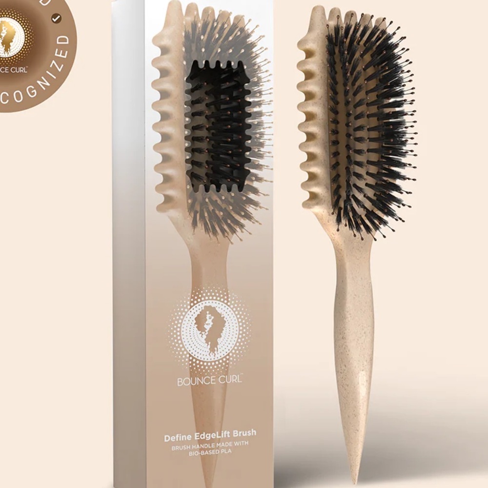 New Without Box.Tan Bounce Curl Define Brush
